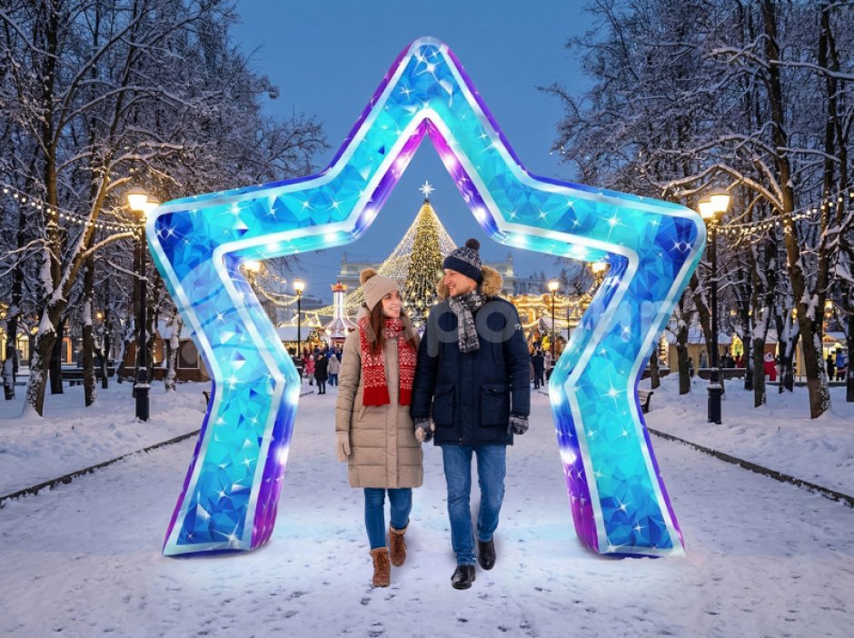 Фотозона звезда