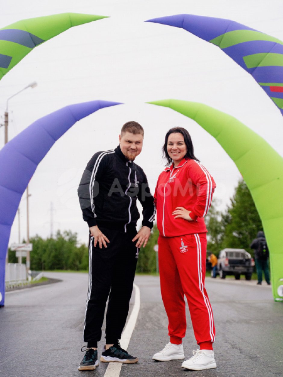 Надувная арка с подсветкой 