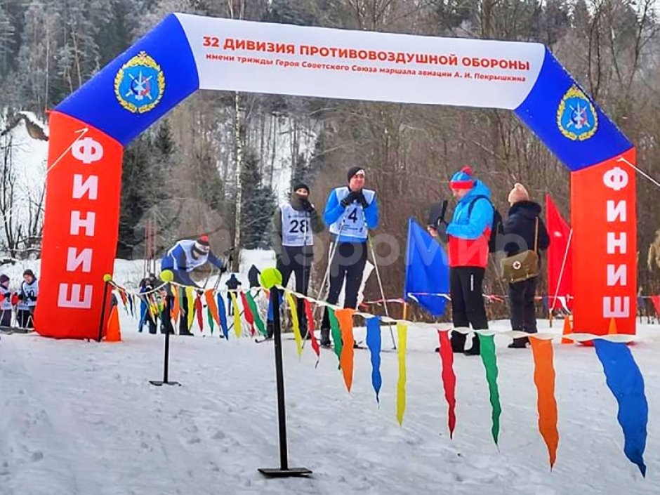 Надувная арка трапеция — полноцветная печать