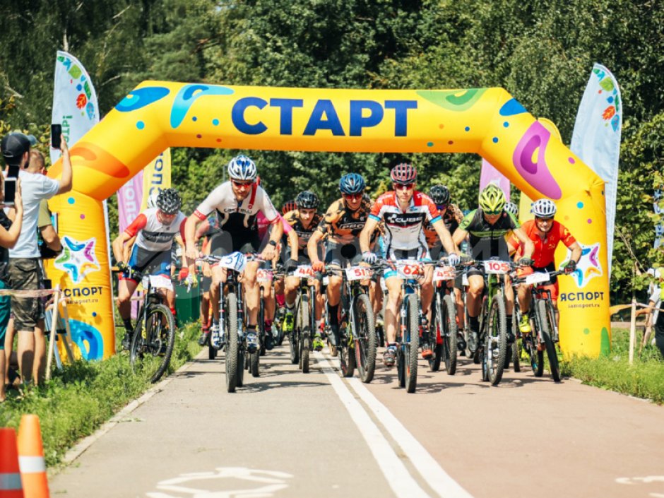 Надувная арка Старт-Финиш для спортивных и развлекательных мероприятий