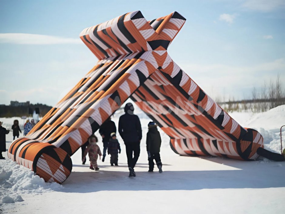 Индивидуальные надувные арки — произвольная форма арки