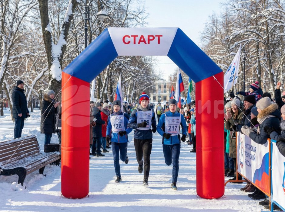 Надувная арка Лайт — простая и легкая форма трапеции