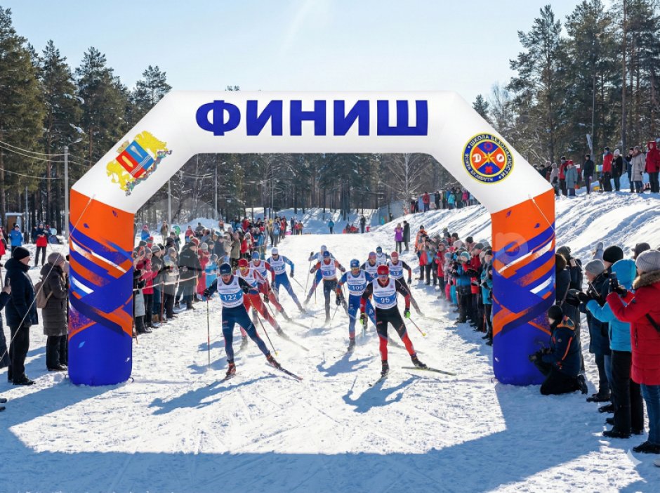 Надувная арка Лайт полноцветная