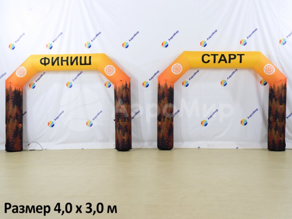 Надувная арка Лайт полноцветная