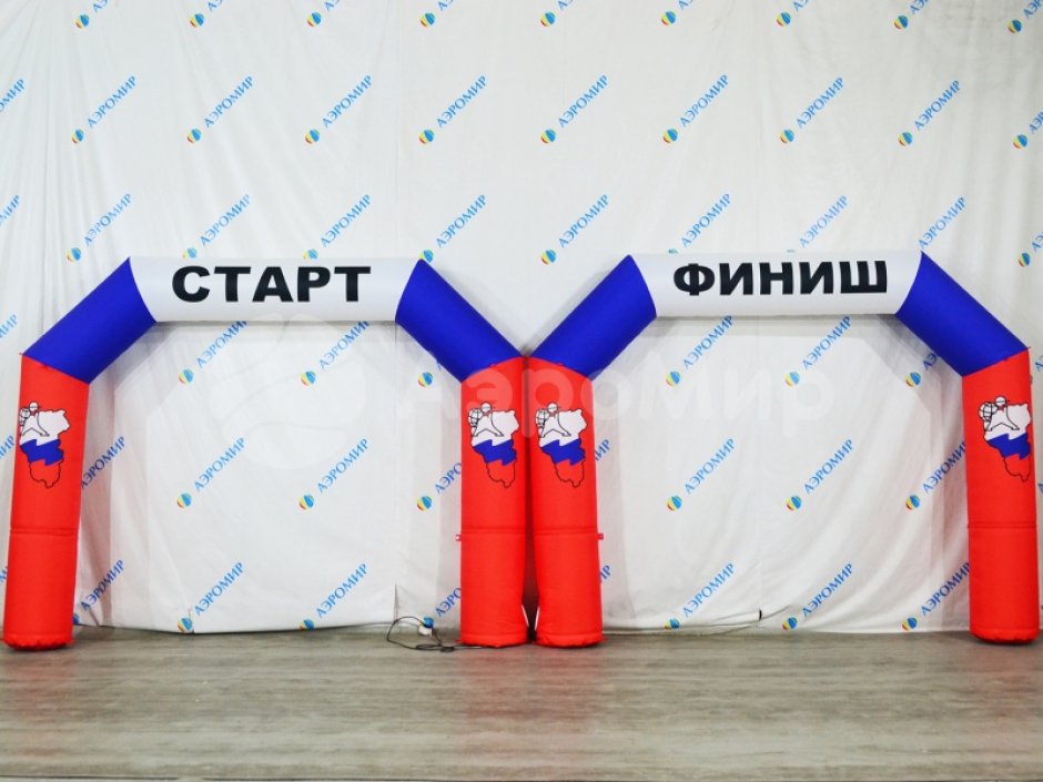 Надувная арка Лайт — простая и легкая форма трапеции