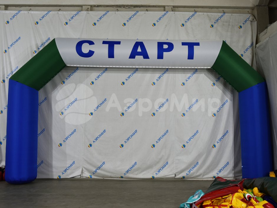 Надувная арка Лайт — простая и легкая форма трапеции