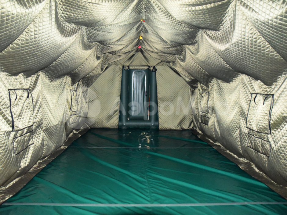 Пневмокаркасная палатка МЧС 