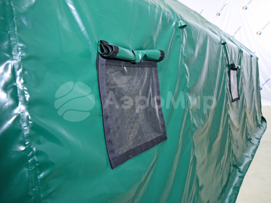 Армейская надувная палатка