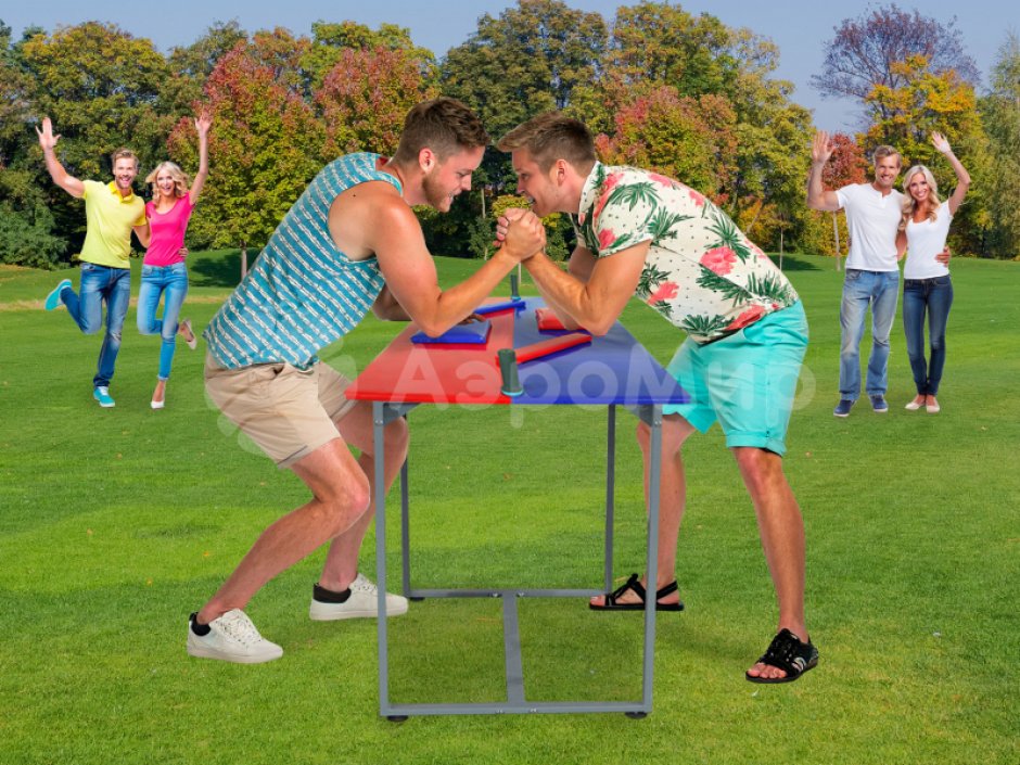 Стол для игры в Армрестлинг — силовой аттракцион