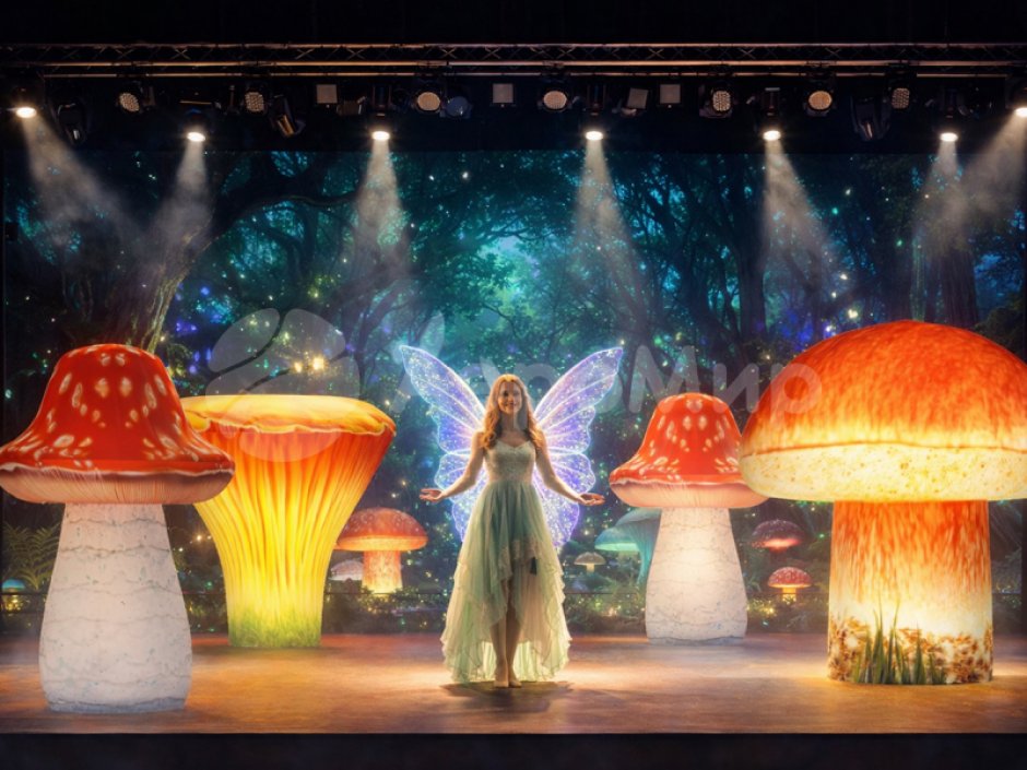 Надувные грибы Арт-объекты