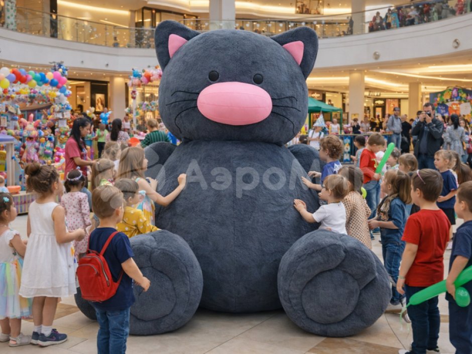 Надувной кот Арт-объект