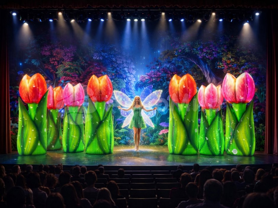 Надувной Тюльпан Арт-объект