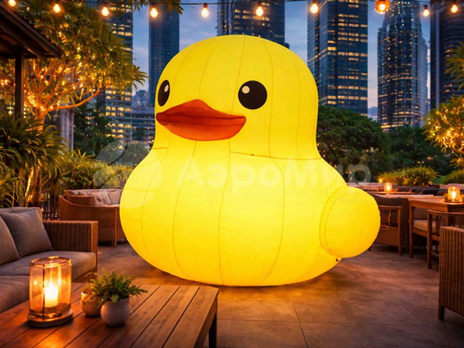 Большая надувная утка
