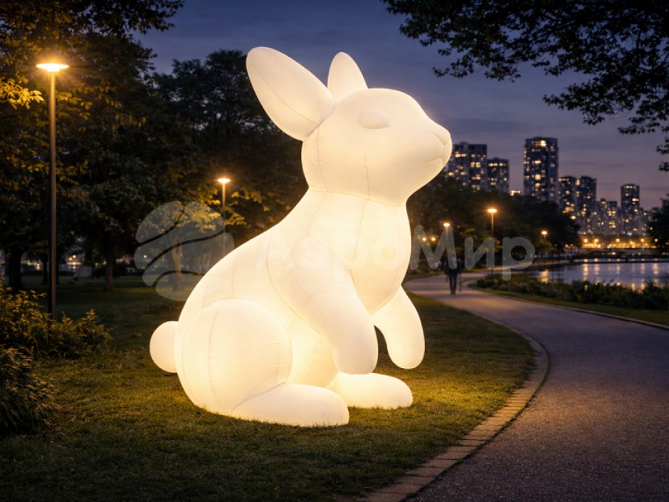 Надувной заяц