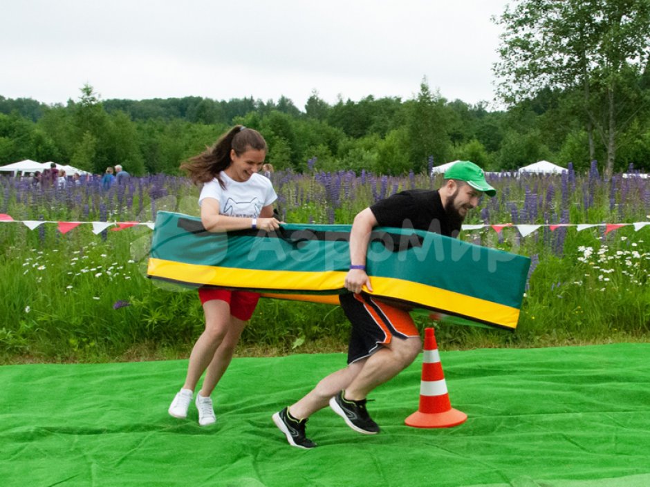 Мягкая лодочка — поролоновый реквизит для веселых стартов и развлечений