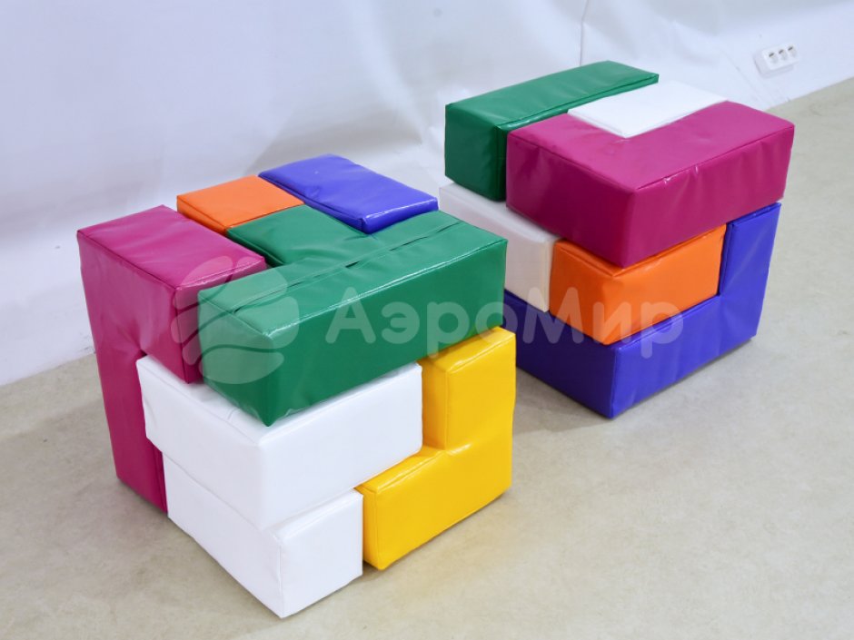 Мягкая головоломка Кубик Рубика