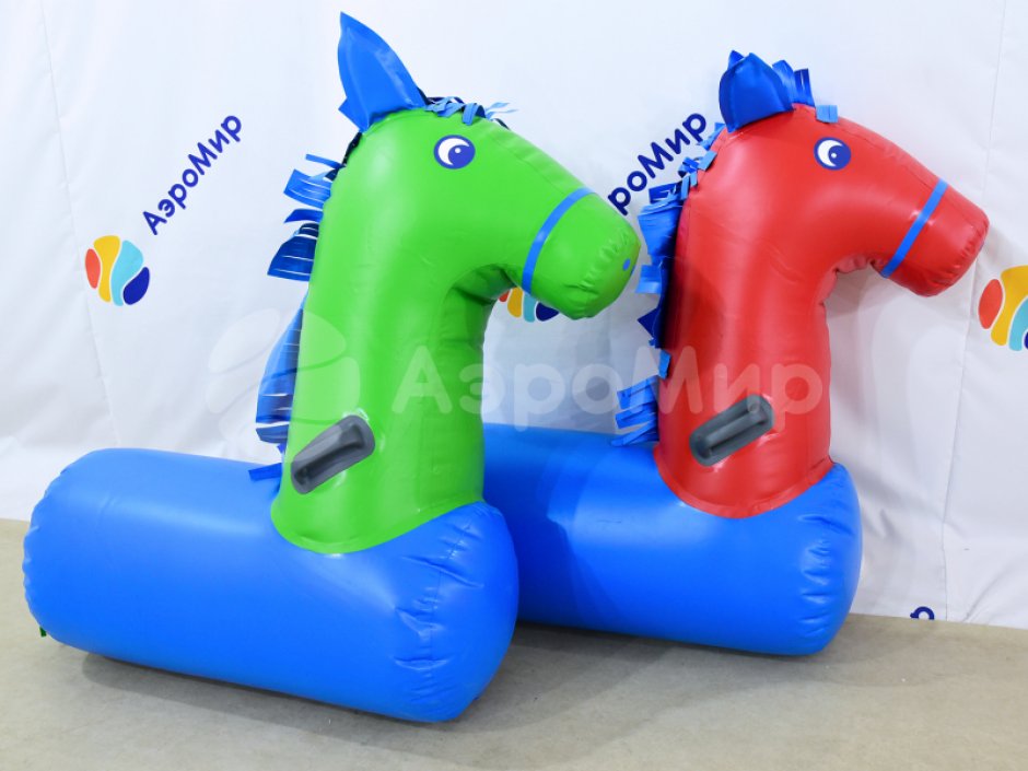 Лошадиные скачки — командный игровой реквизит для забегов и эстафет