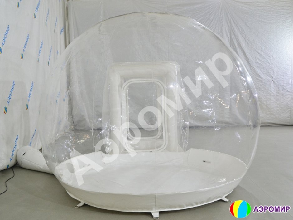 Прозрачная надувная палатка — бабл, шар, inflatable bubble tent