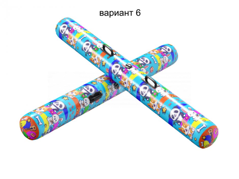 Командный игровой реквизит Бабука — надувная дубина для забав и состязаний