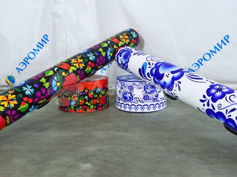 Командный игровой реквизит Бабука — надувная дубина для забав и состязаний