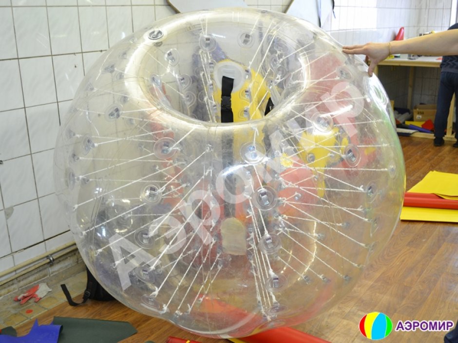 Бампербол взрослый Уценка — следы ремонта