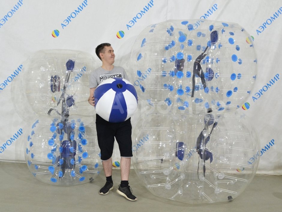 Бампербол (Bumperball) – футбол в шарах