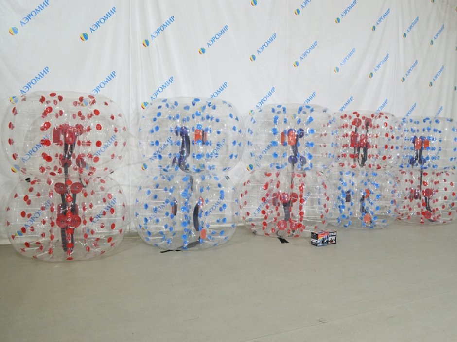 Бампербол (Bumperball) – футбол в шарах