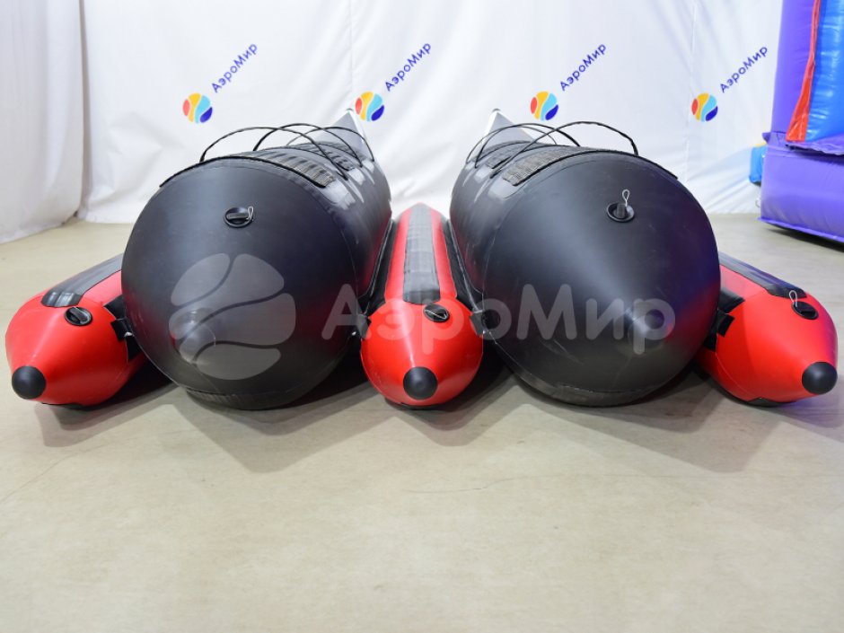 Банан надувной зимний двойной — буксируемый аттракцион