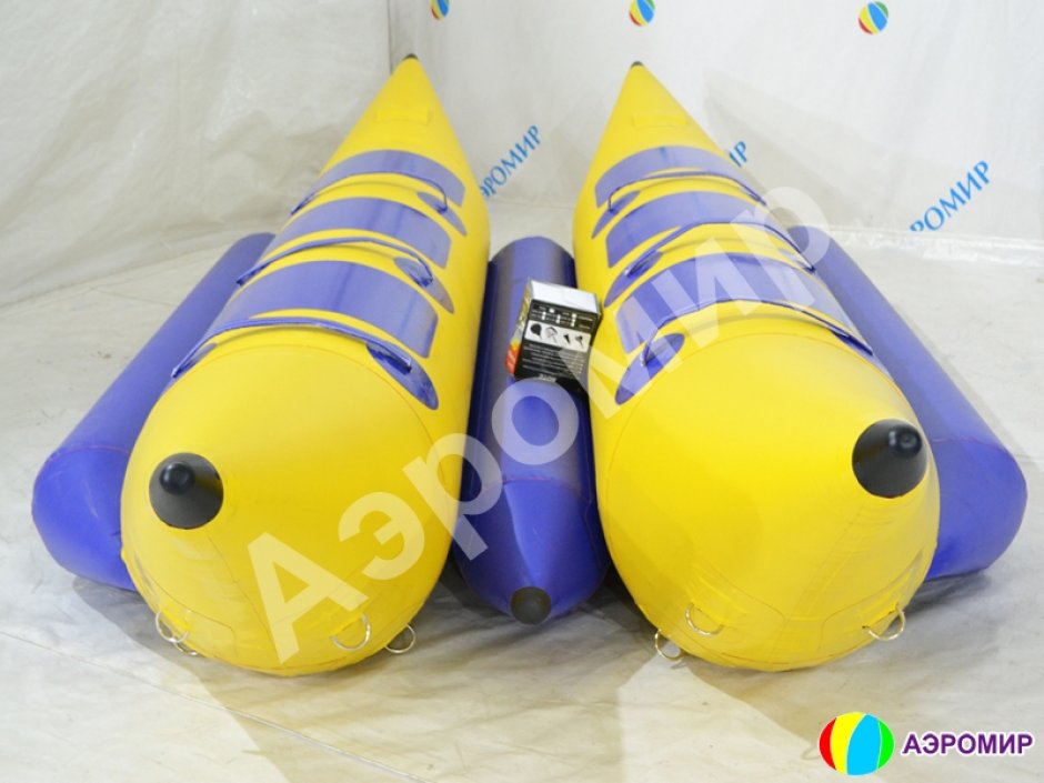 Банан надувной водный двойной — развлекательный водный аттракцион