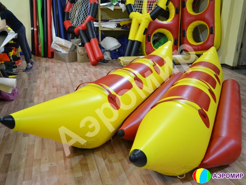 Банан надувной водный двойной — развлекательный водный аттракцион