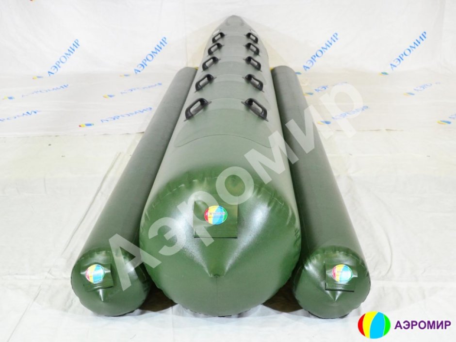 Банан надувной зимний Крокодил — буксируемый аттракцион