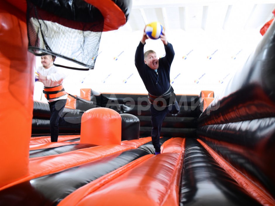 Банджи 3 в 1 — универсальный командный аттракцион