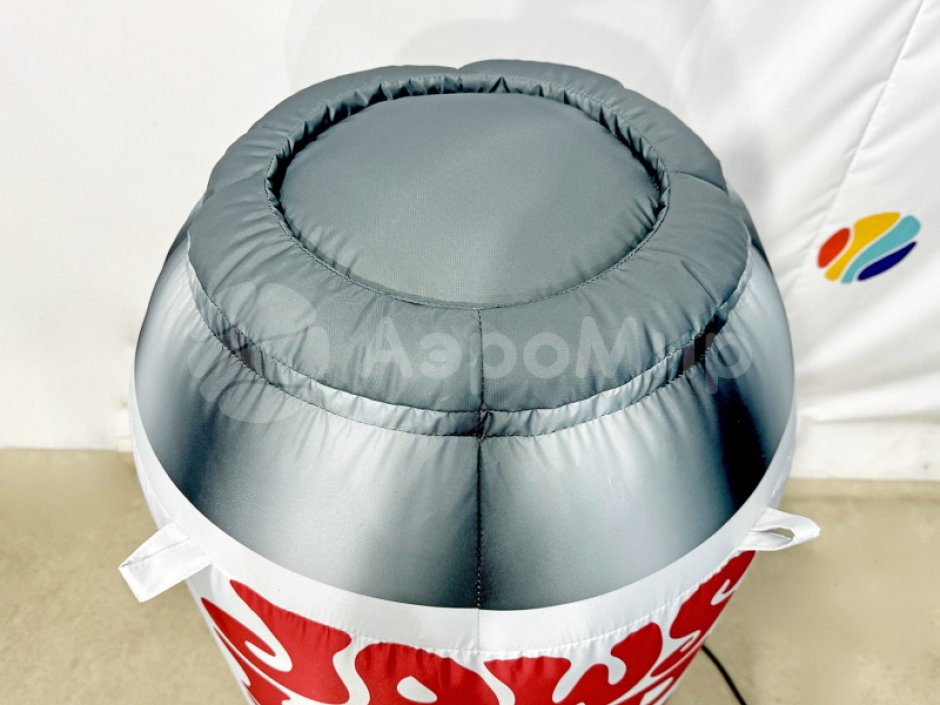 Большая надувная банка для рекламы