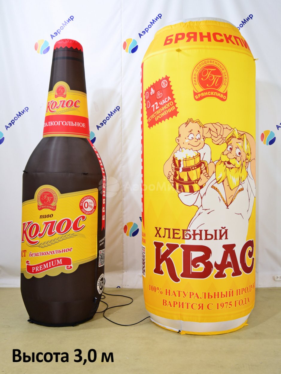Надувная банка Кваса