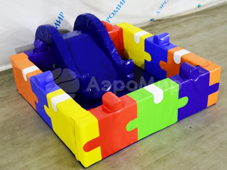 Горка для сухого бассейна фигурная