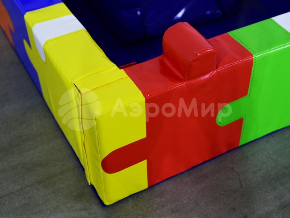 Сухой бассейн «Пазл-2» квадратной формы