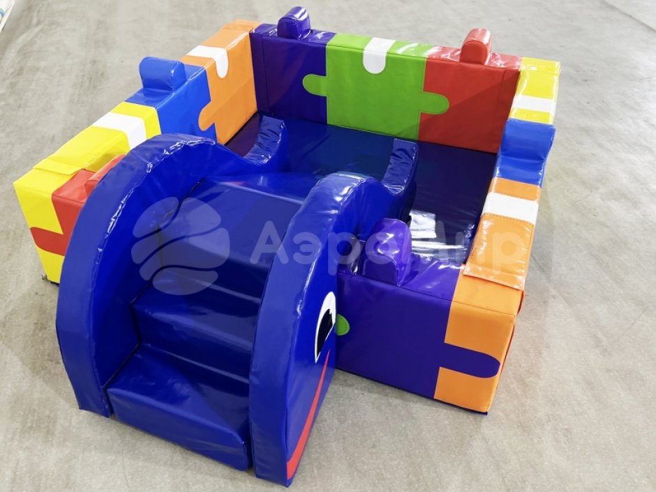 Горка для сухого бассейна фигурная