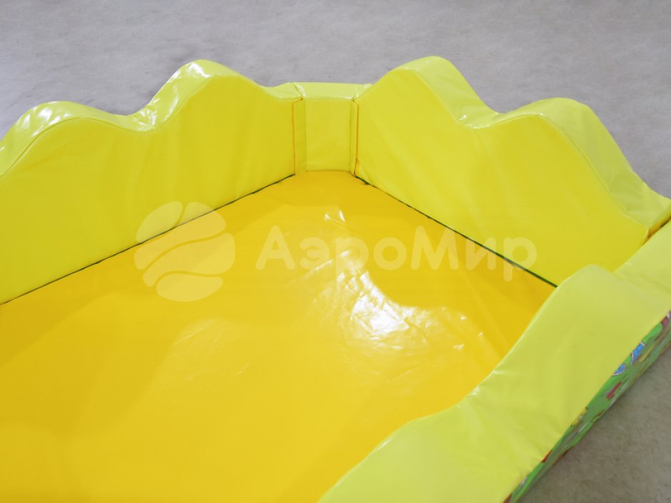 Квадратный сухой бассейн «Волна-1»