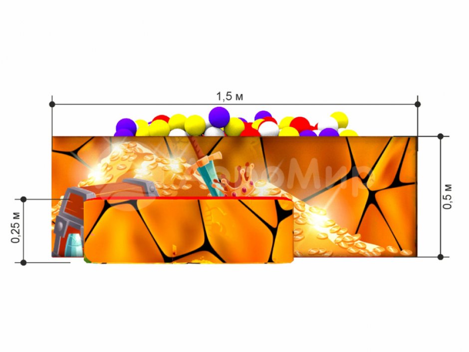 Восточный дворец игровой домик
