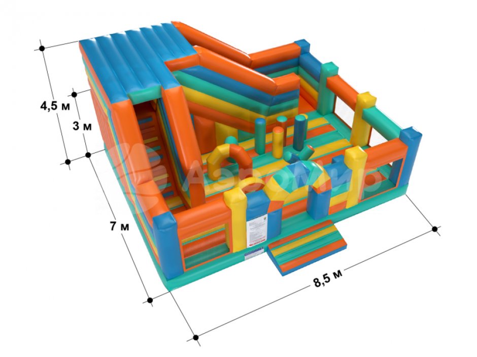 Детский надувной батут «Радость»