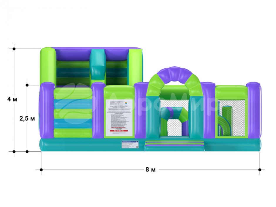 Детский надувной батут «Детство»