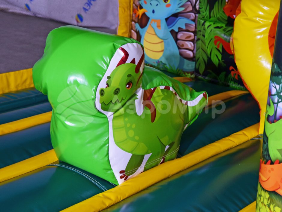 Надувной батут Дракоша — коммерческий батут ~9 м²