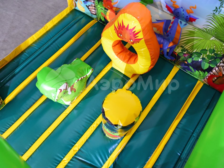 Надувной батут Дракоша — коммерческий батут ~9 м²