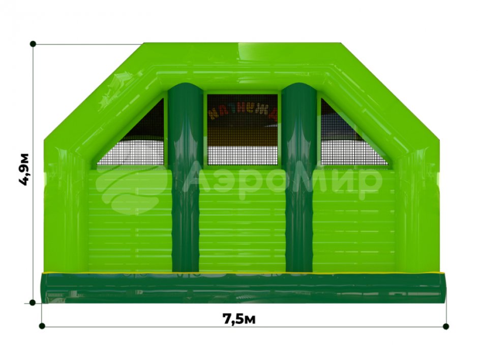 Батут надувной Джунгли