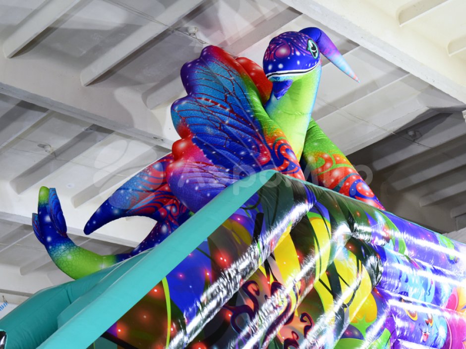 Надувной батут Фантазия — площадь 63 м²