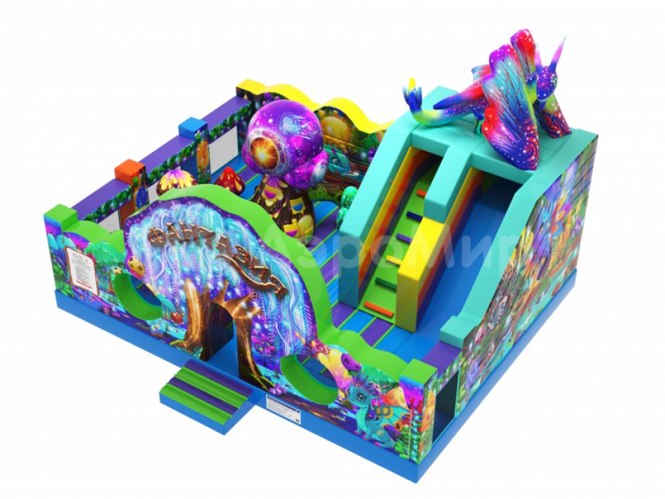 Надувной батут Фантазия — площадь 63 м²