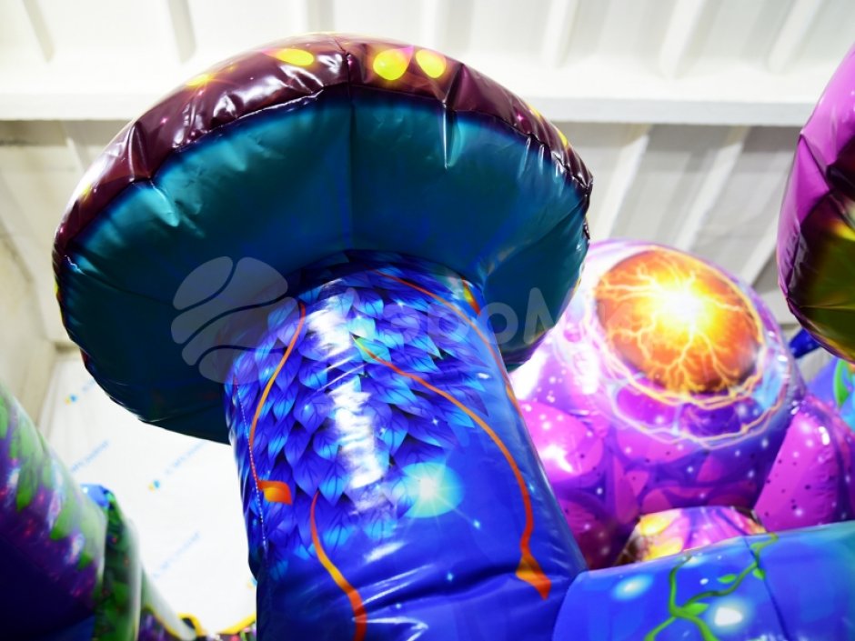 Надувной батут Фантазия — площадь 63 м²