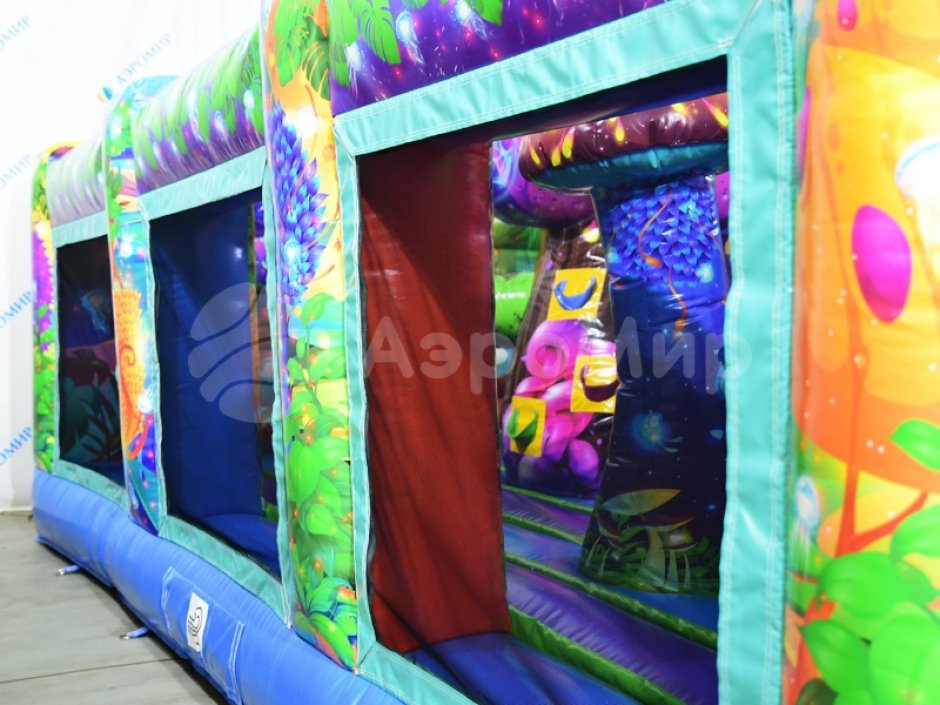 Надувной батут Фантазия — площадь 63 м²