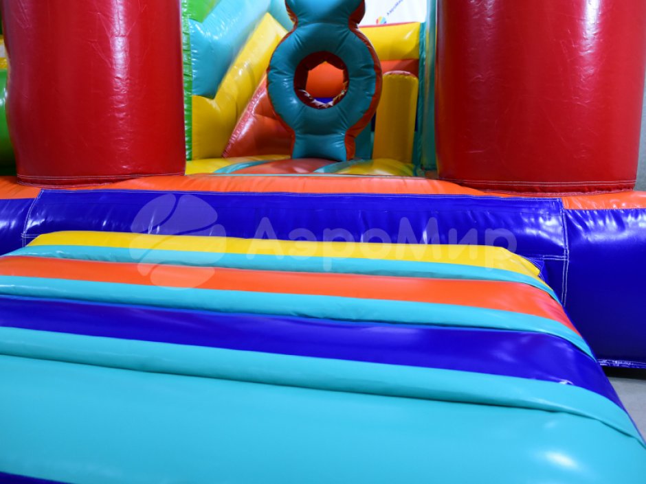 Надувной батут Конфетти — небольшой, коммерческий на 25 м²