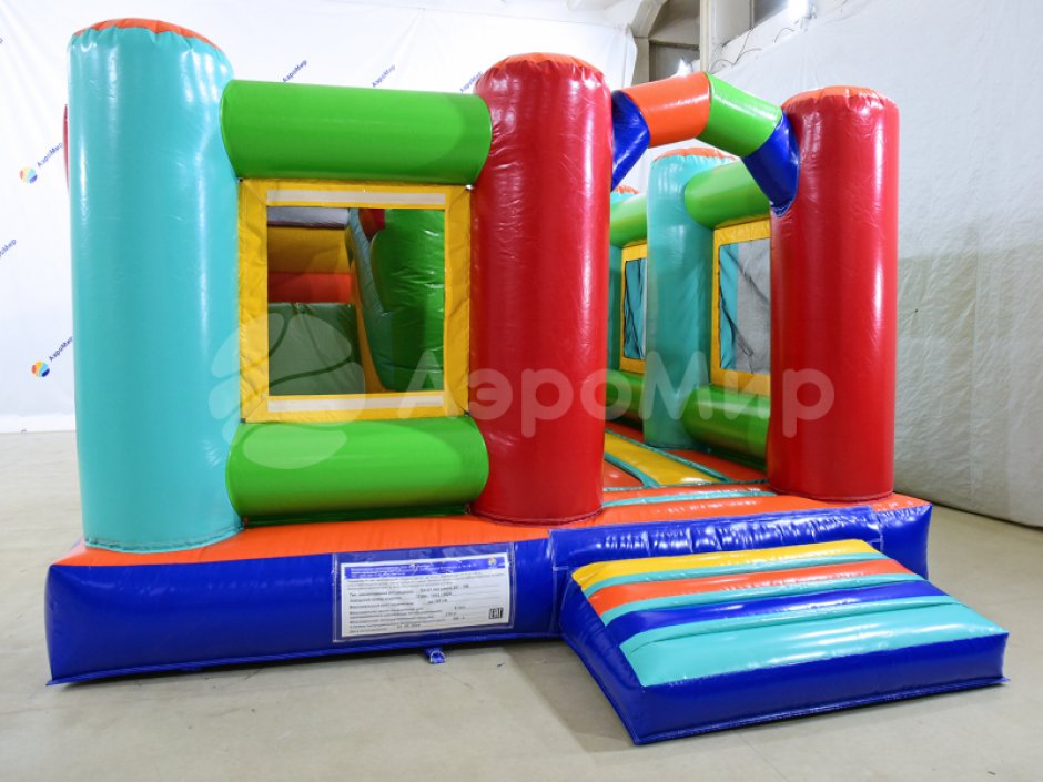 Надувной батут Конфетти — небольшой, коммерческий на 25 м²